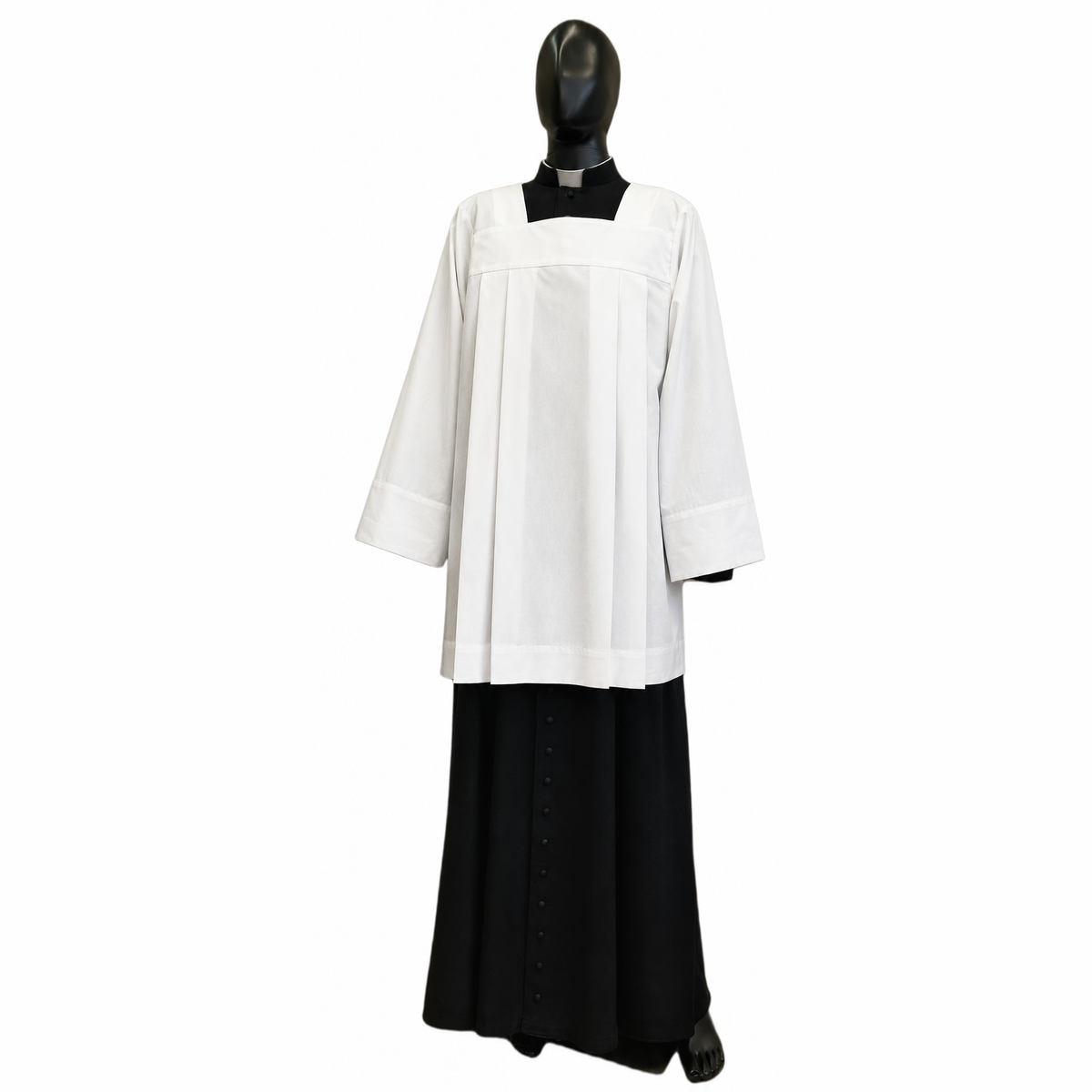 Smooth pleated alb KM01-014