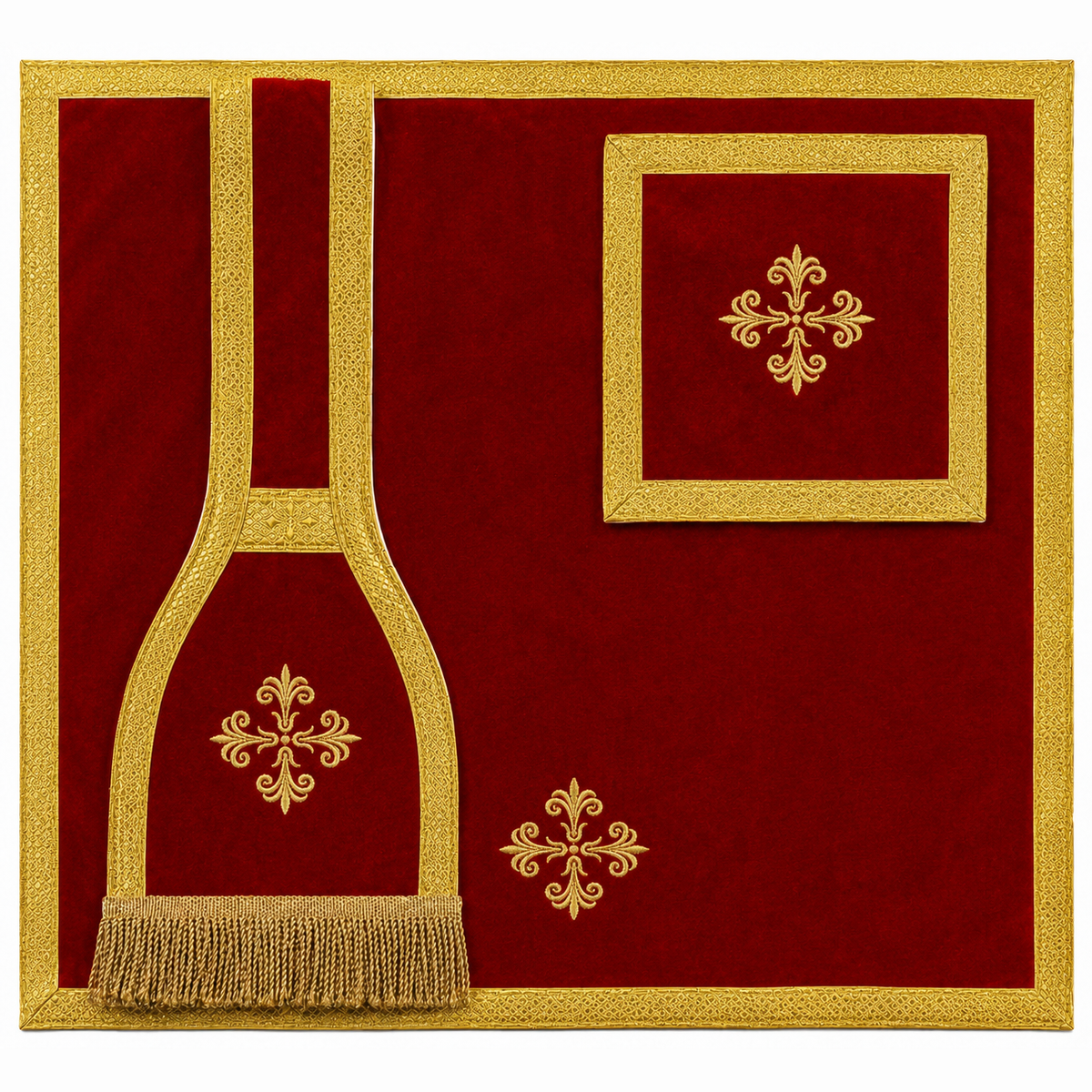 Roman Chasuble Red