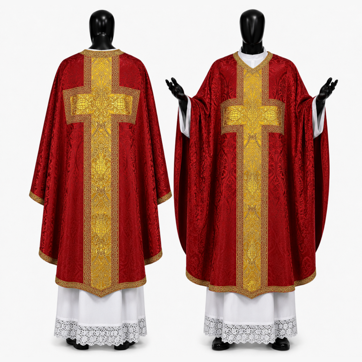 Gothic Chasuble Red