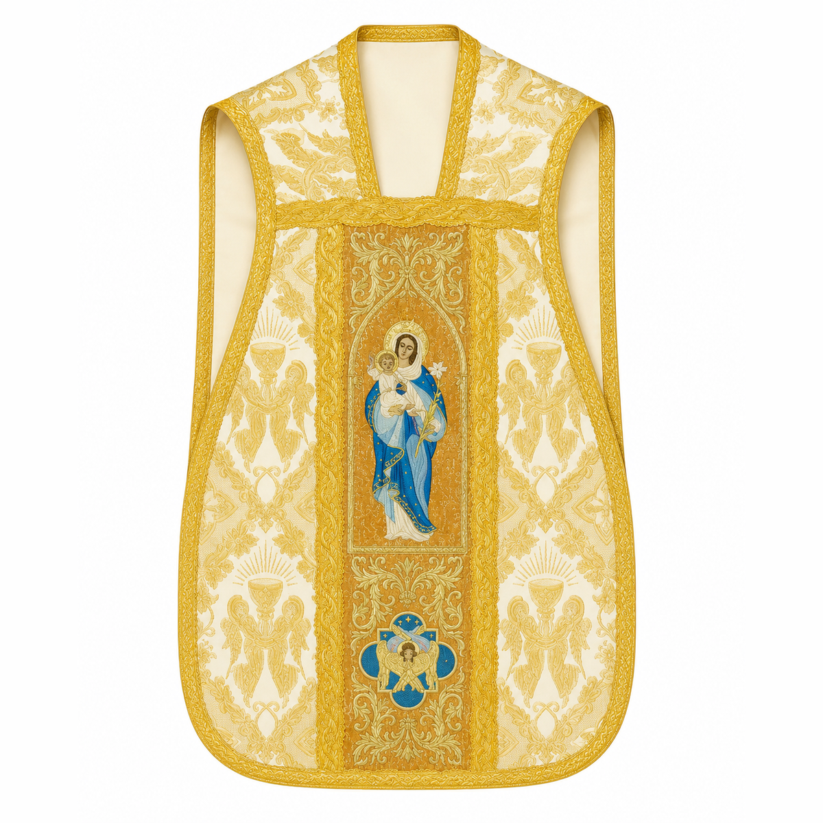 Roman Chasuble Cream