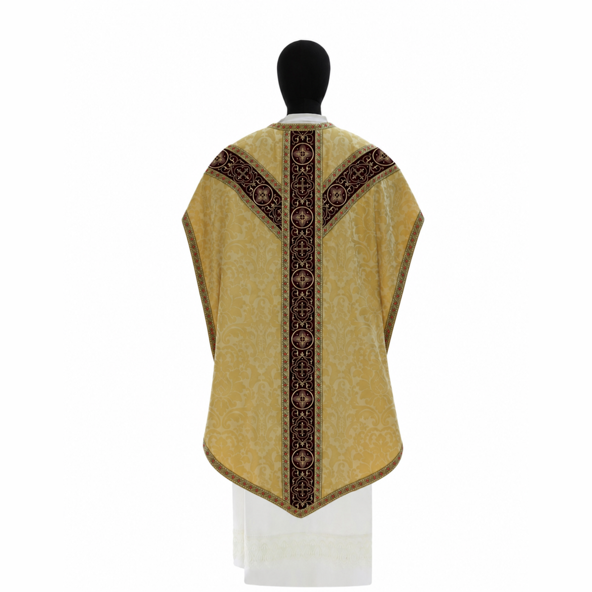 Pugin-style Chasuble Gold