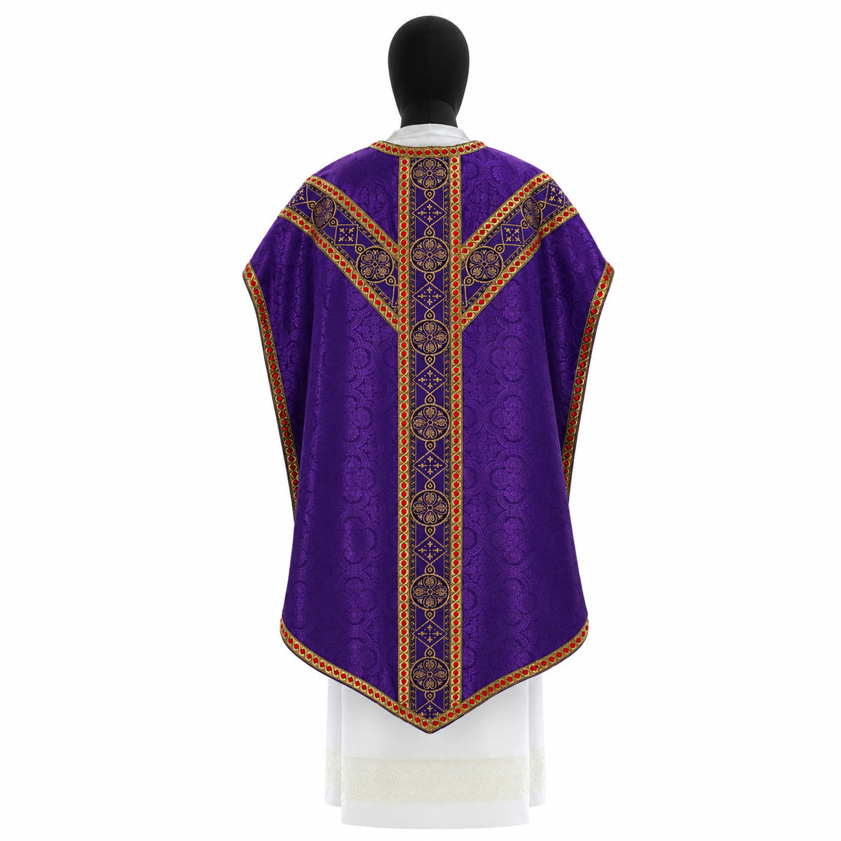 Pugin Style Chasuble Violet