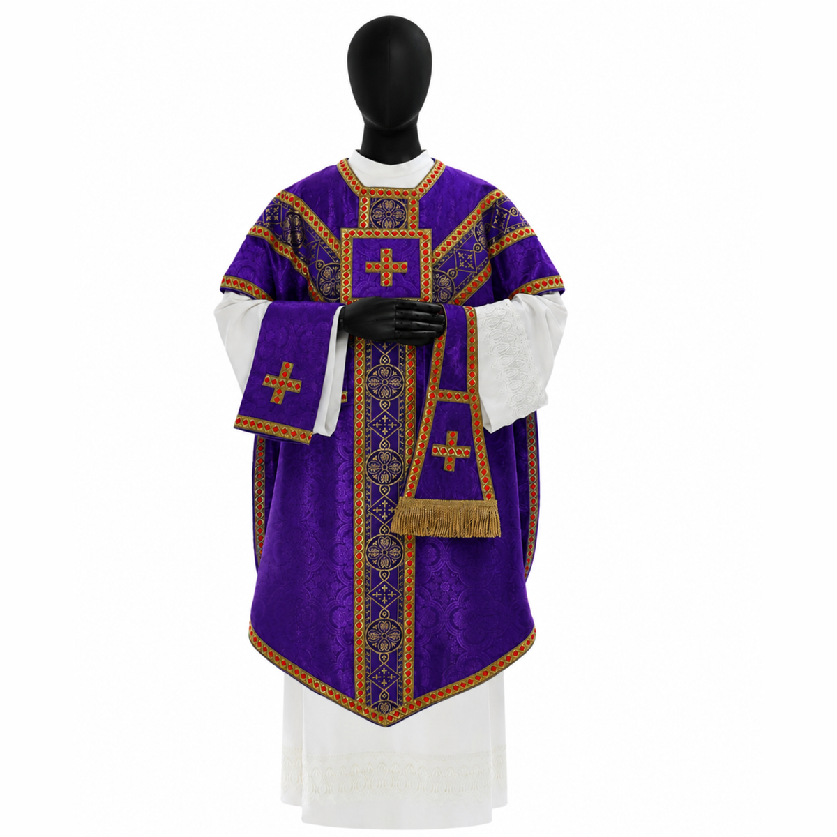 Pugin Style Chasuble Violet