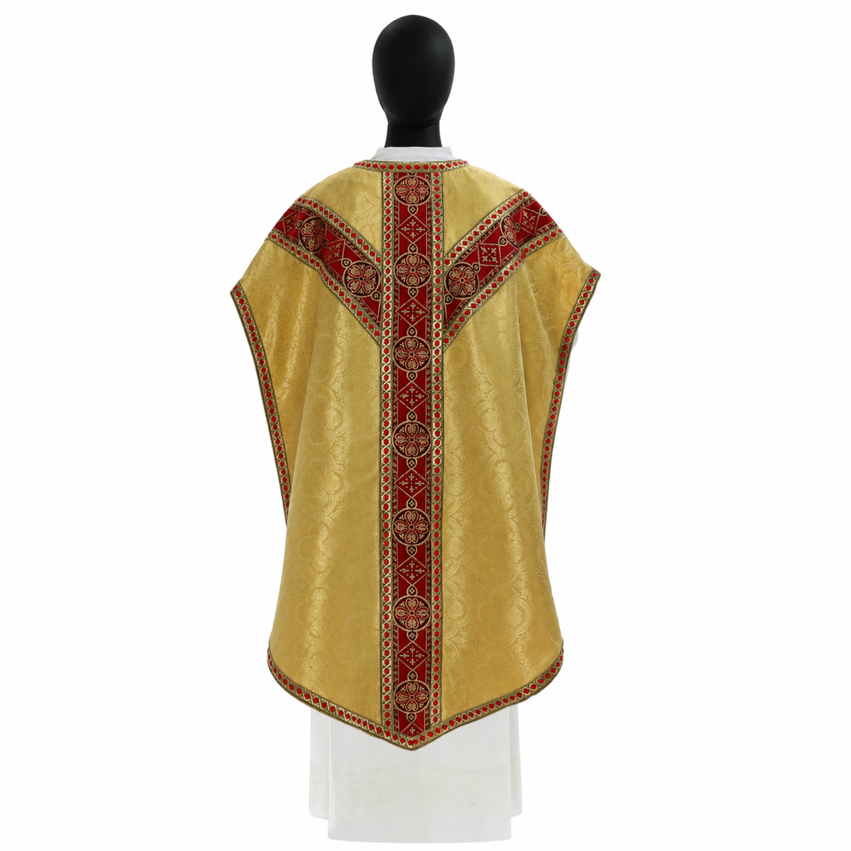 Pugin-style Chasuble Gold