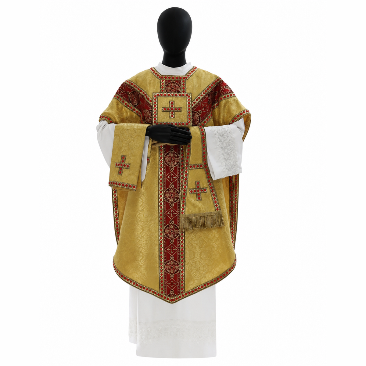 Pugin-style Chasuble Gold