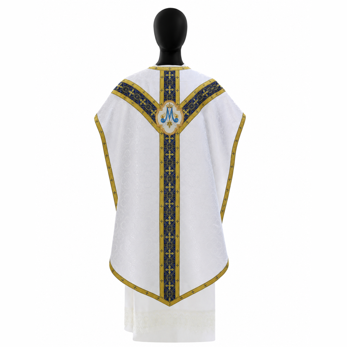 Pugin style Marian chasuble