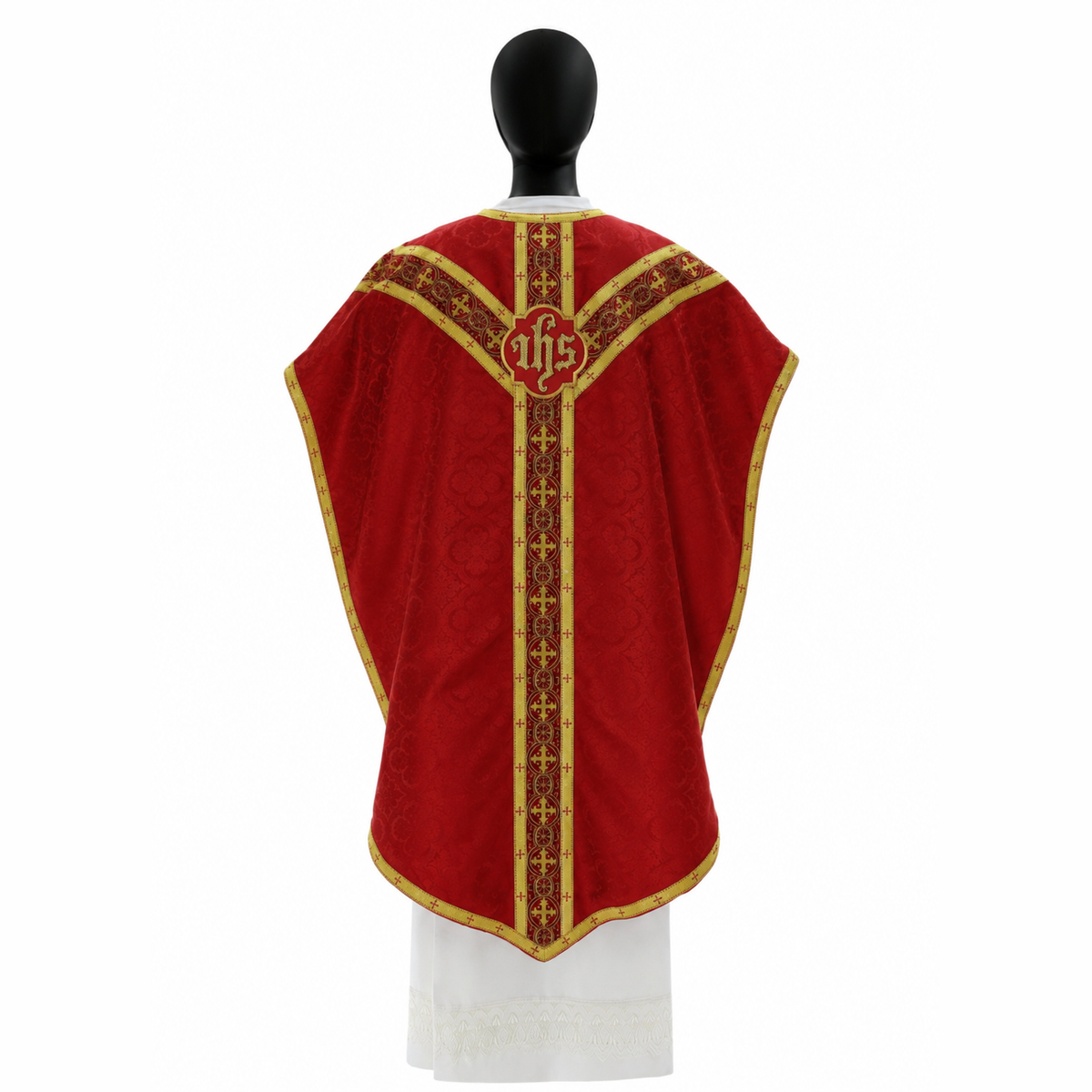 Pugin Style Chasuble in Red