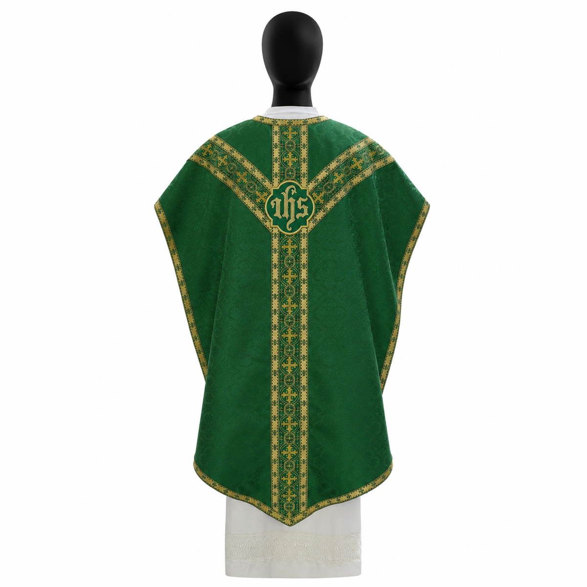 Pugin Style Chasuble Green