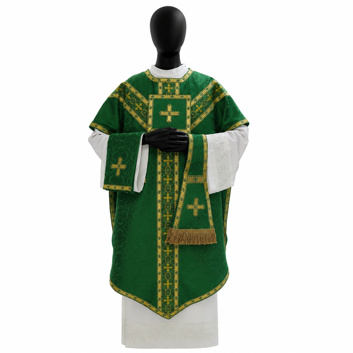 Pugin Style Chasuble Green