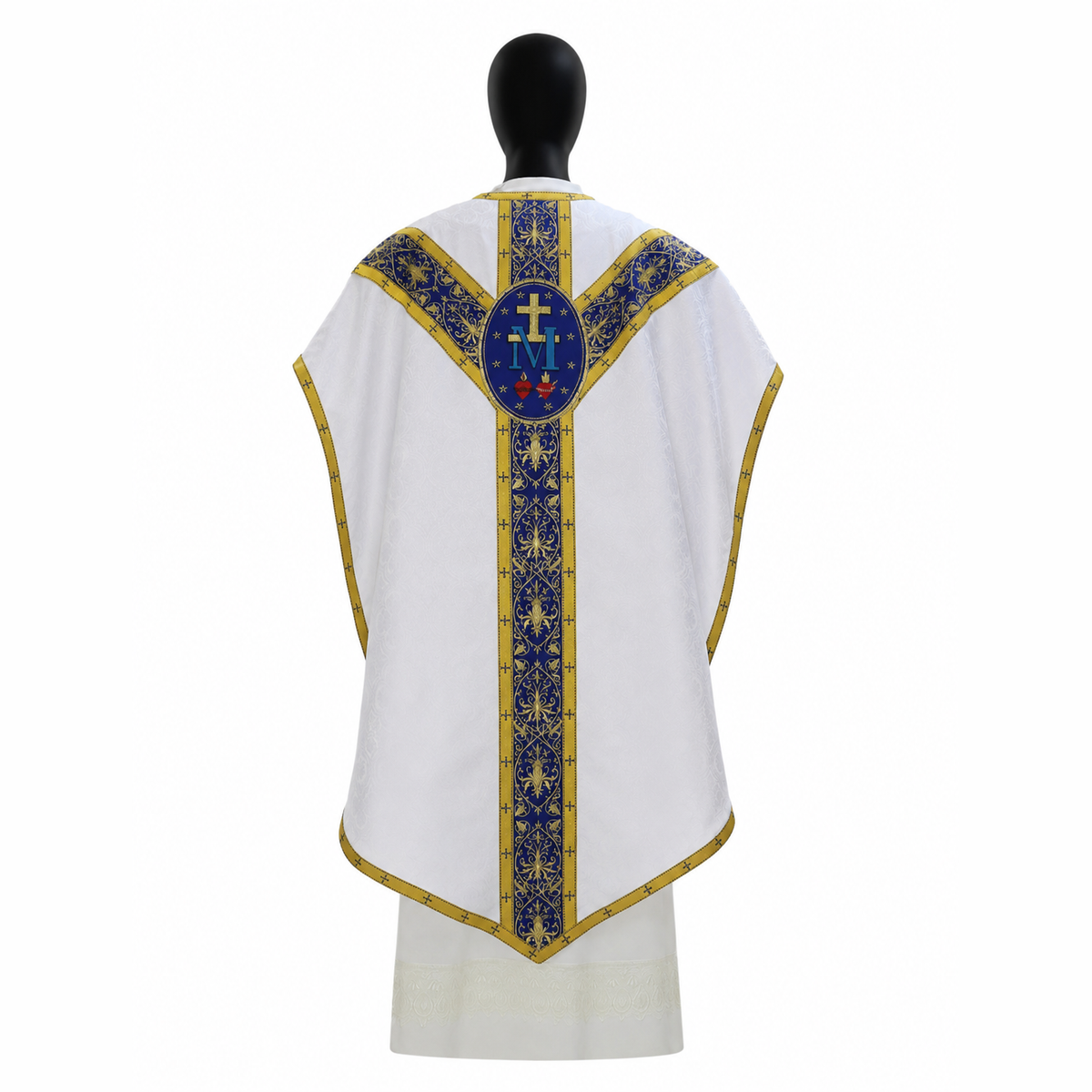 Pugin-style Marian chasuble
