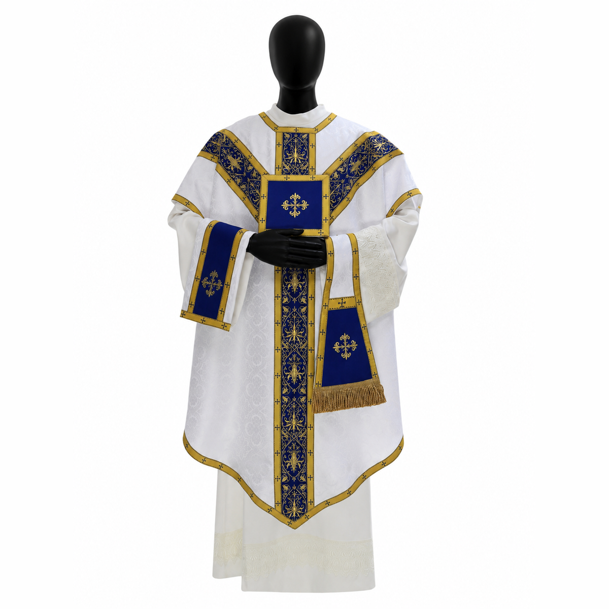 Pugin-style Marian chasuble