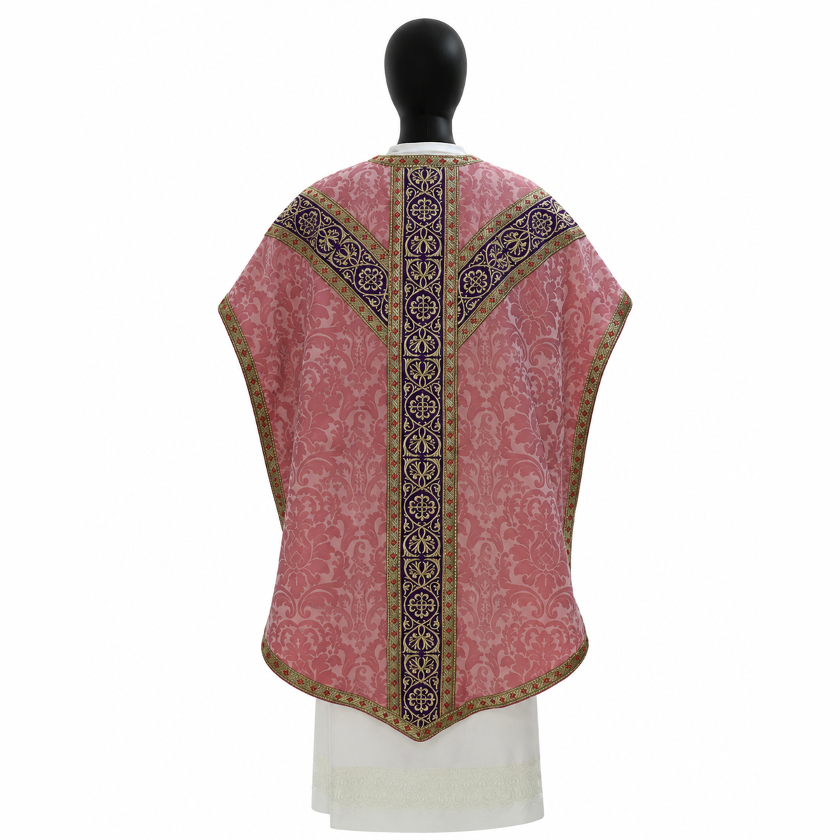 Pugin-style Chasuble Pink