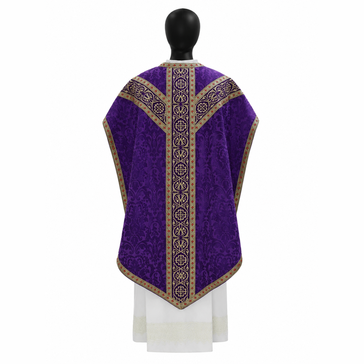 Pugin Style Chasuble Purple