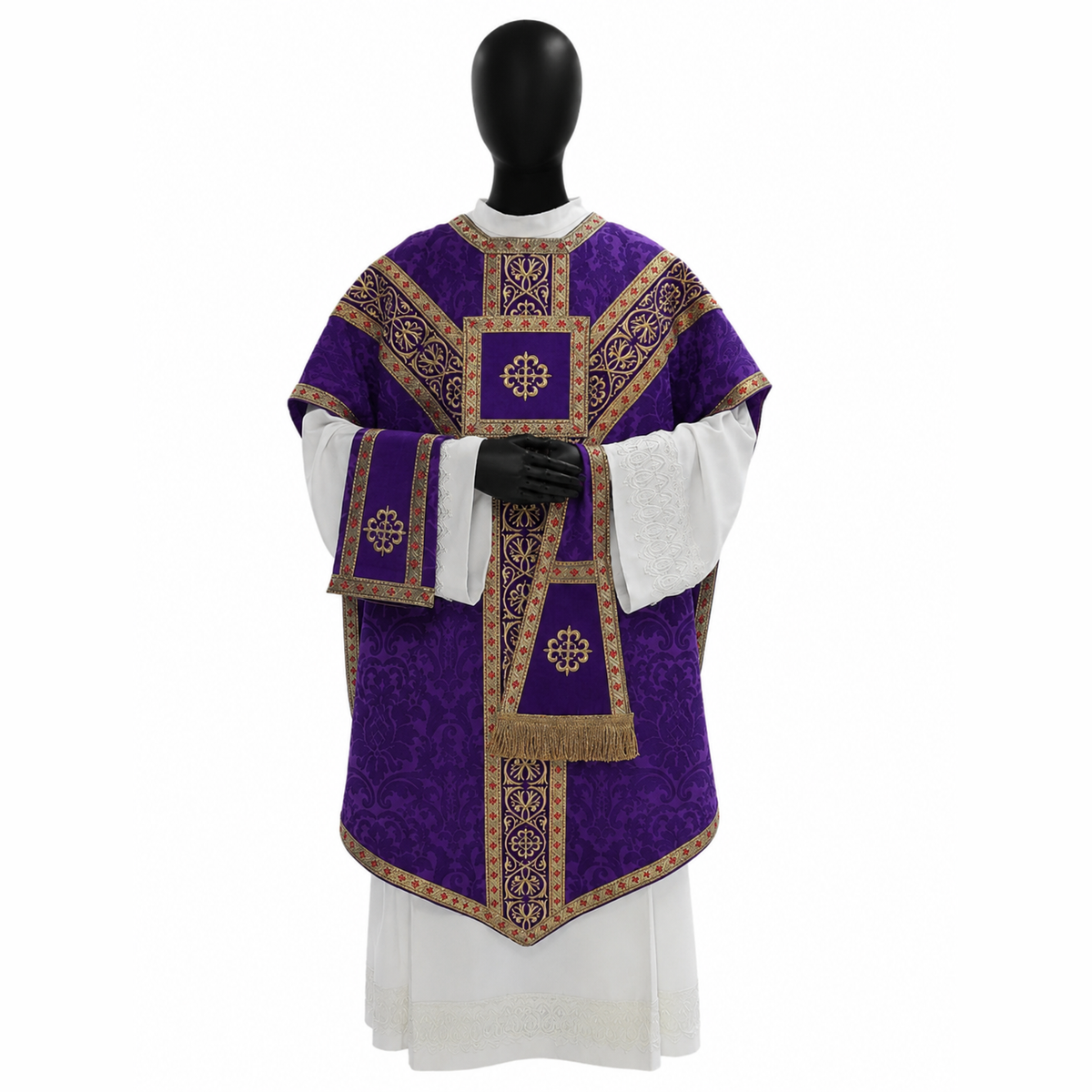 Pugin Style Chasuble Purple