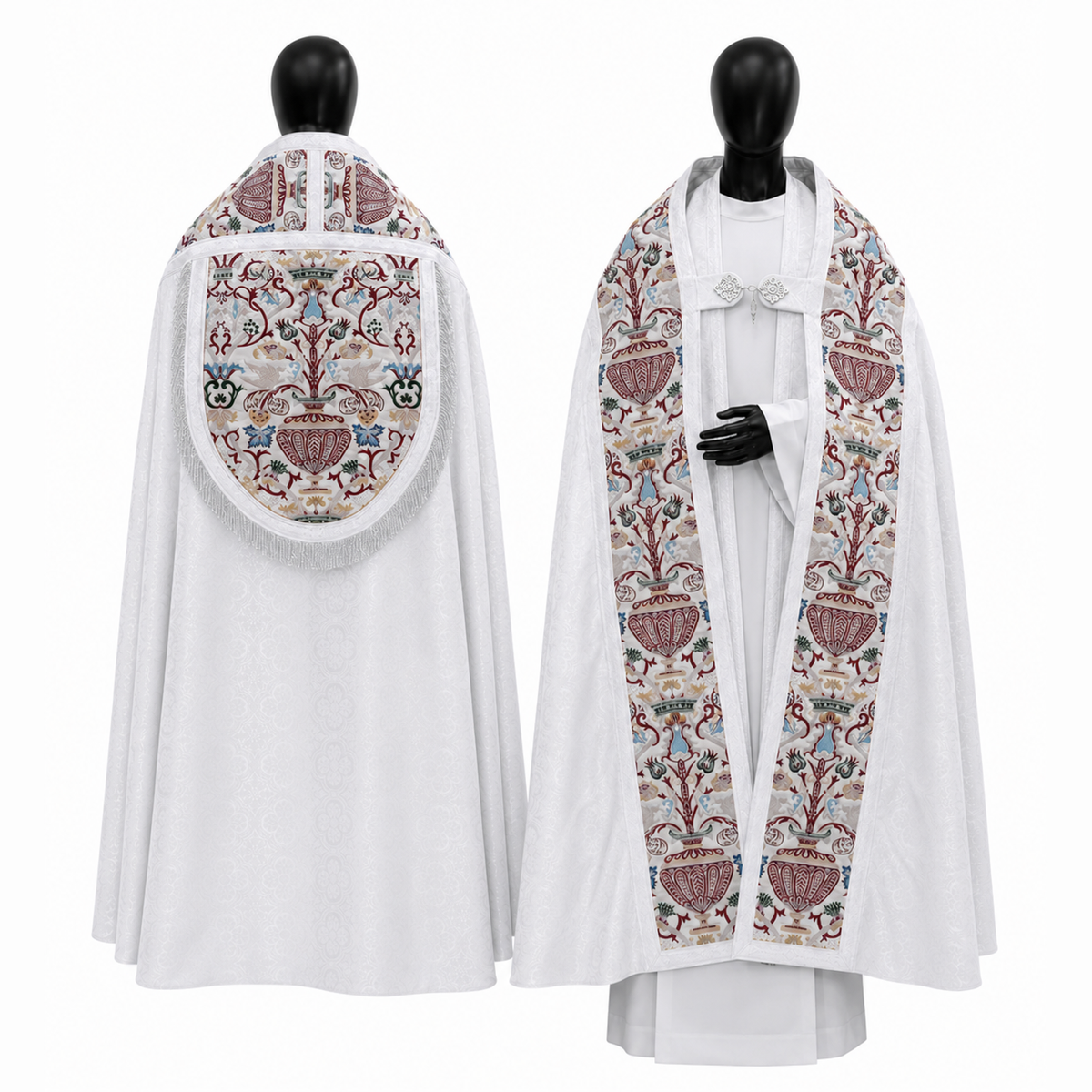 White Roman Cope
