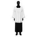 Linen surplice with lace KM01-022