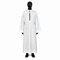 Linen alb with ties ALB01-023