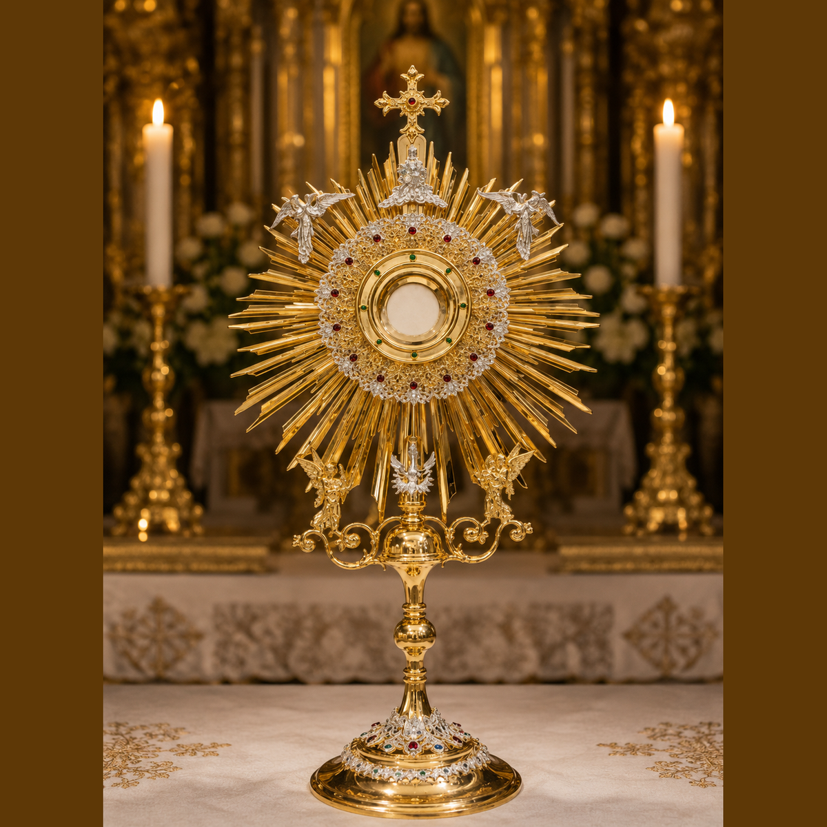 Monstrance - height 90 cm MN01-001