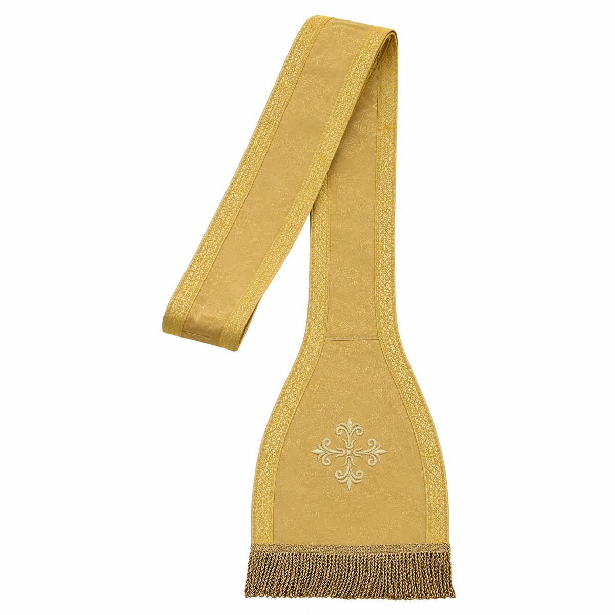 Roman chasuble with the Holy Trinity, Gold