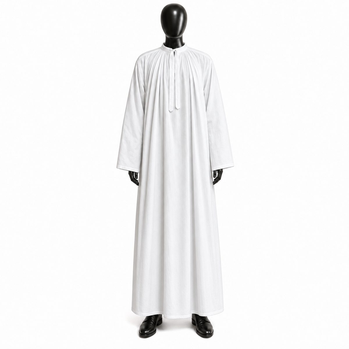 Plain alb, tied ALB01-002