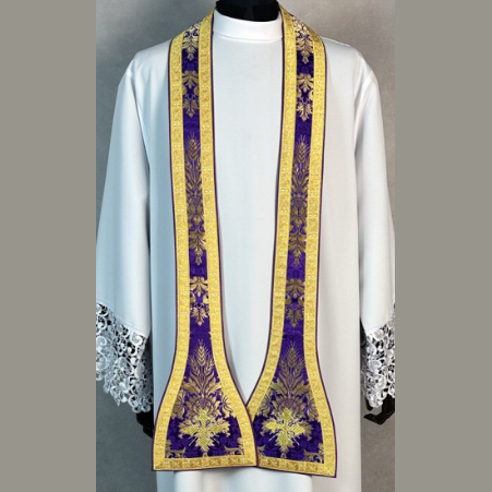 Roman Chasuble Purple