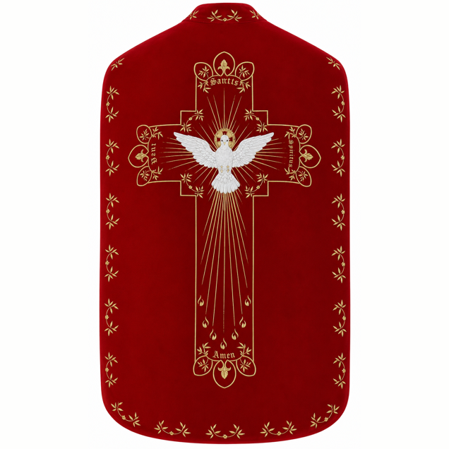Roman Chasuble Red