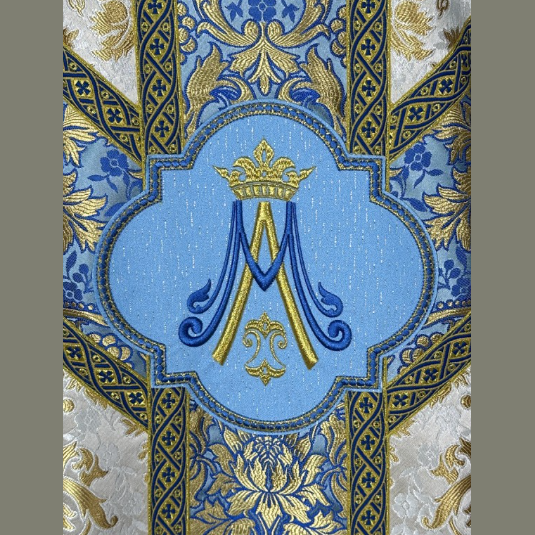 Semi-Gothic Marian Chasuble