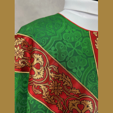 Semi-Gothic Chasuble Green