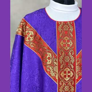 Semi-Gothic Chasuble Purple
