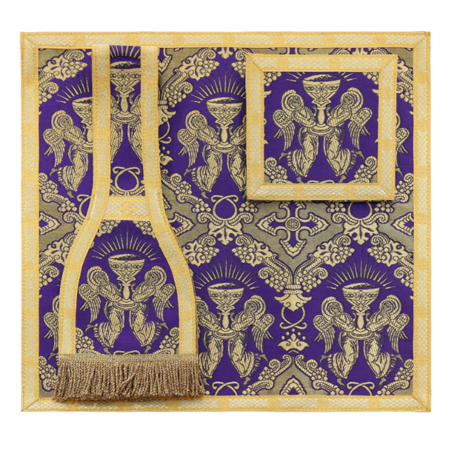 Purple Roman Chasuble