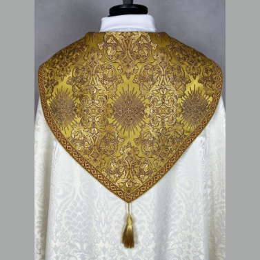 White Gothic Cope