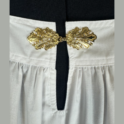 Cotton surplice with clasp KM01-023