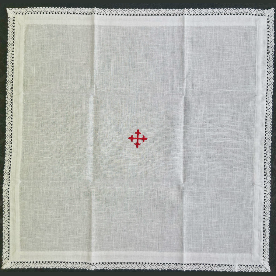 Corporal with embroidered cross BK01-010