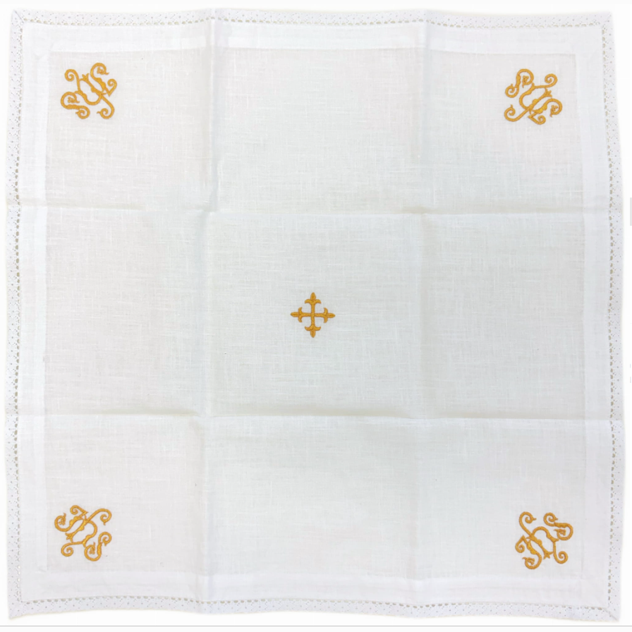 Corporal with IHS symbol and cross BK01-012