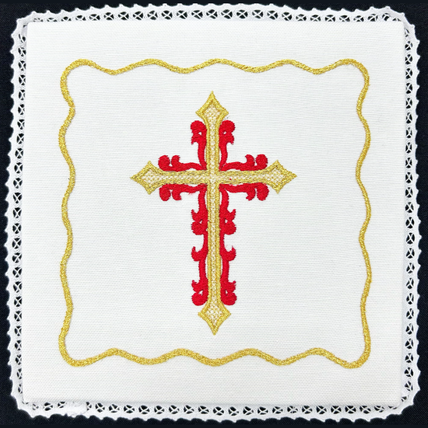 Palla with embroidered cross BK01-024