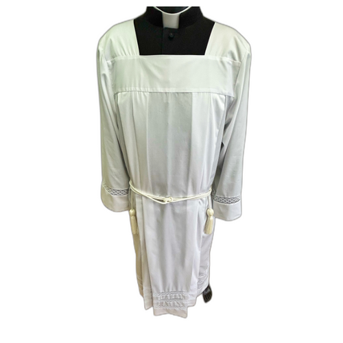 Roman alb with cotton inserts ALB01-008