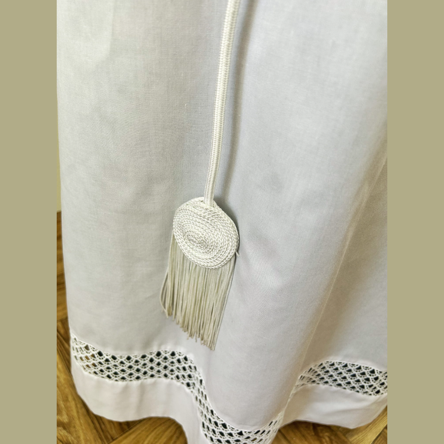 White Cincture (round finish) CG01-002