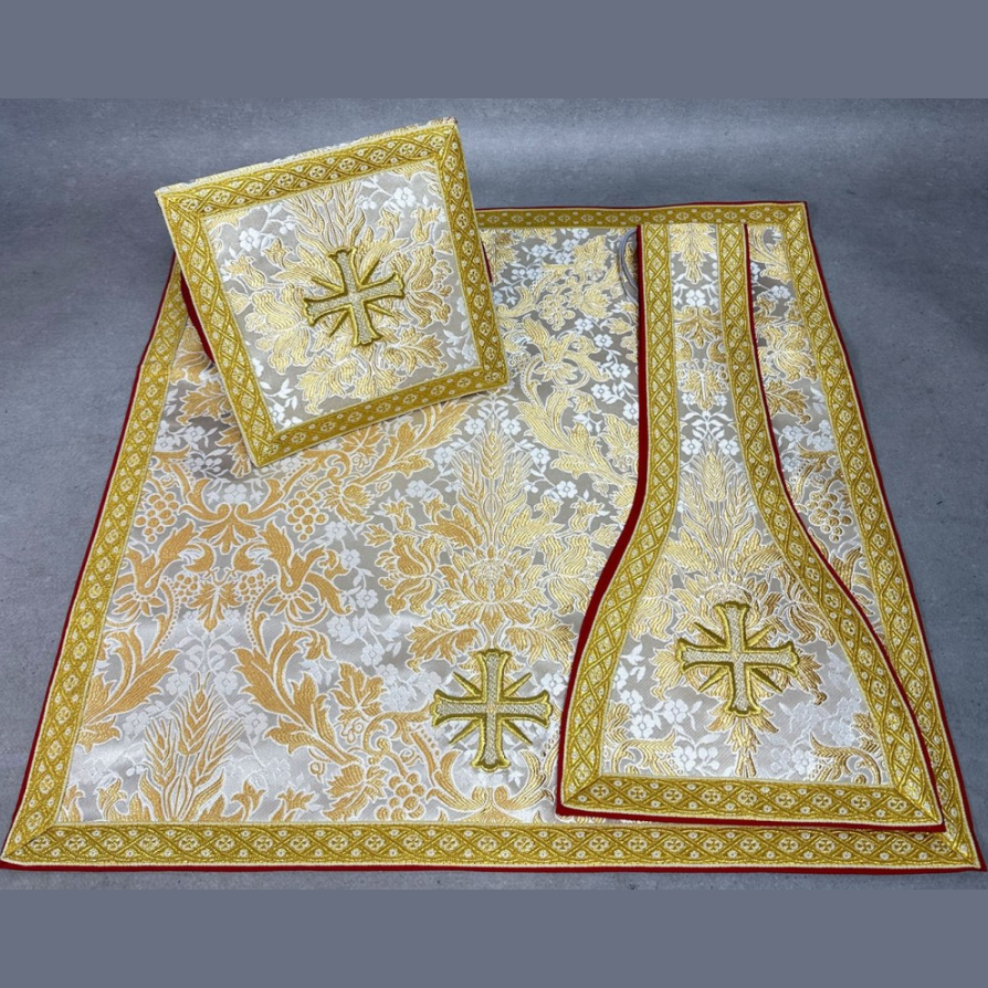 Roman Chasuble White