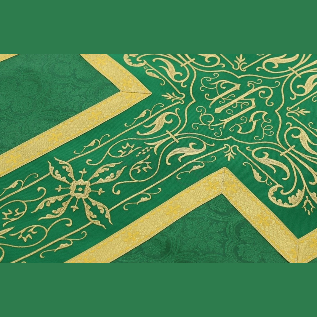 Roman Chasuble Green