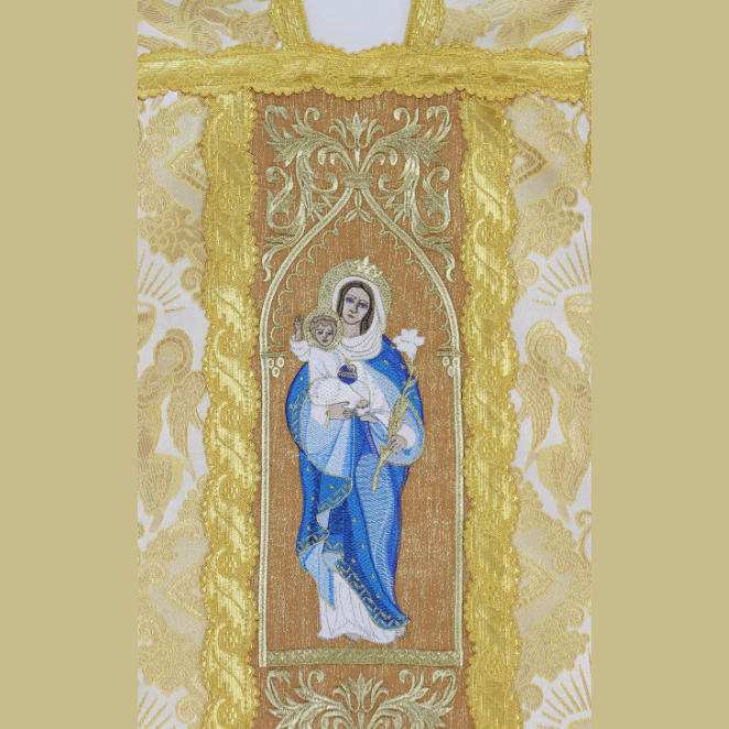 Roman Chasuble Cream
