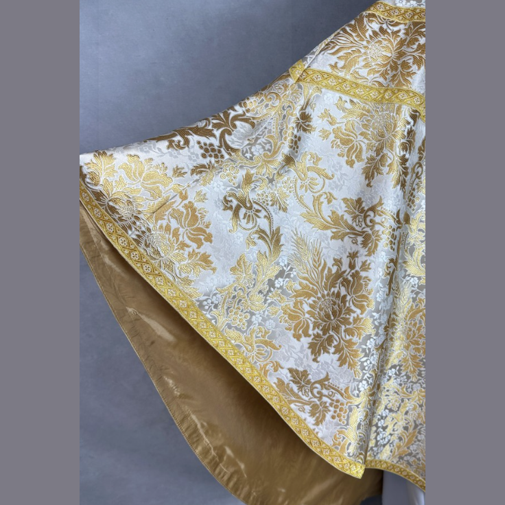 Semi-Gothic Chasuble, White