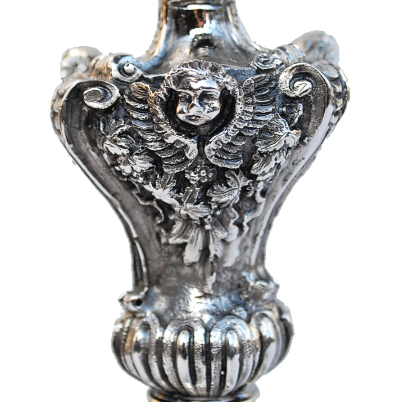Kielich liturgiczny bicolor, bogato zdobiony 26 cm – KSCM-016