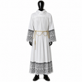 Set: Cotton alb + Humeral veil ALB01-024