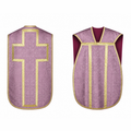 Roman chasuble with a cross Pink