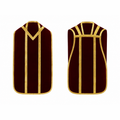 Roman Chasuble, Burgundy