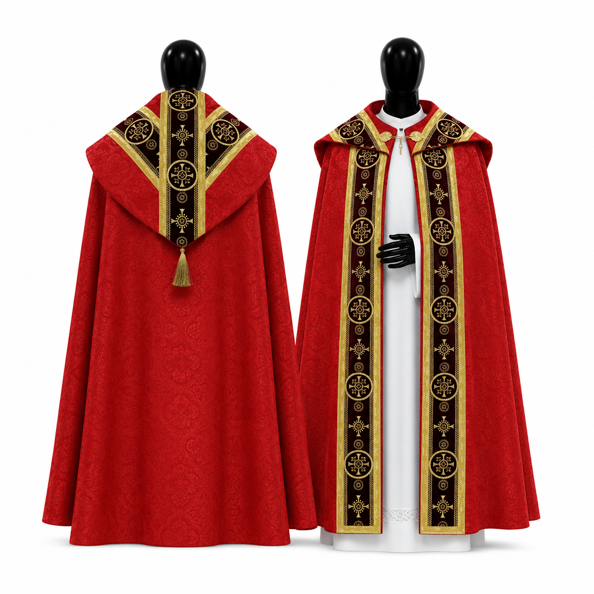 Semi-Gothic Cope Red