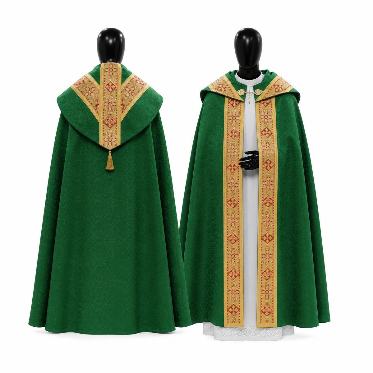Semi-Gothic Cope Green