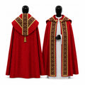 Red Semi-Gothic Cope