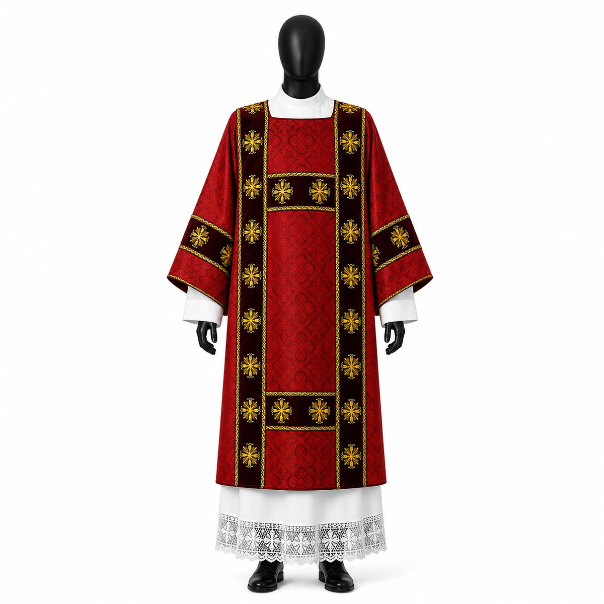 Dalmatyka gotycka Czerwona