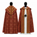 Red Semi-Gothic Cope